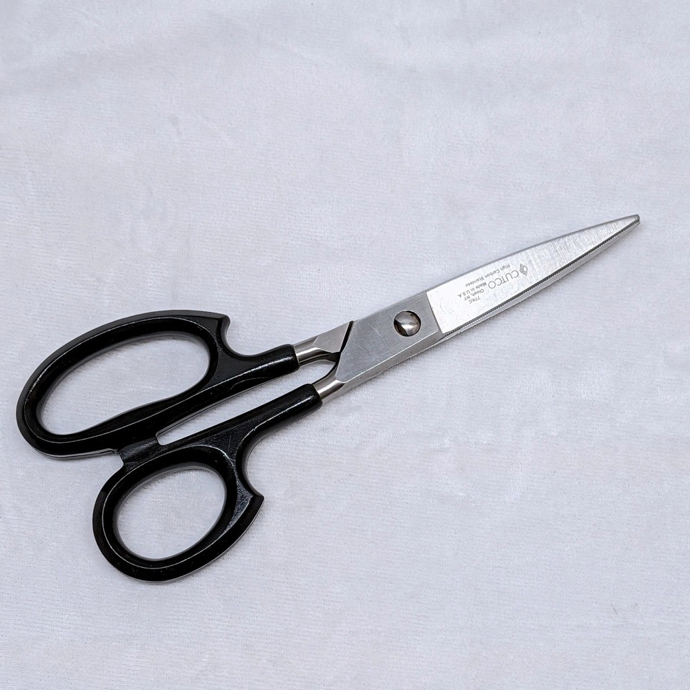 Cutco 77KG Super Shears Black Handle High Carbon Stainless Steel Made in USA
